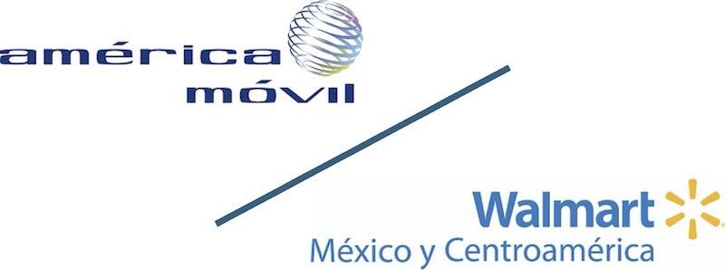 logos walmart mexico - america movil