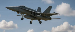 Avion de combate inversion defensa