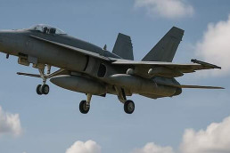 Avion de combate inversion defensa